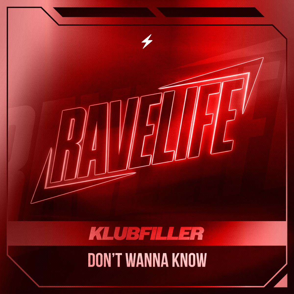 Klubfiller — Don't Wanna Know release artwork